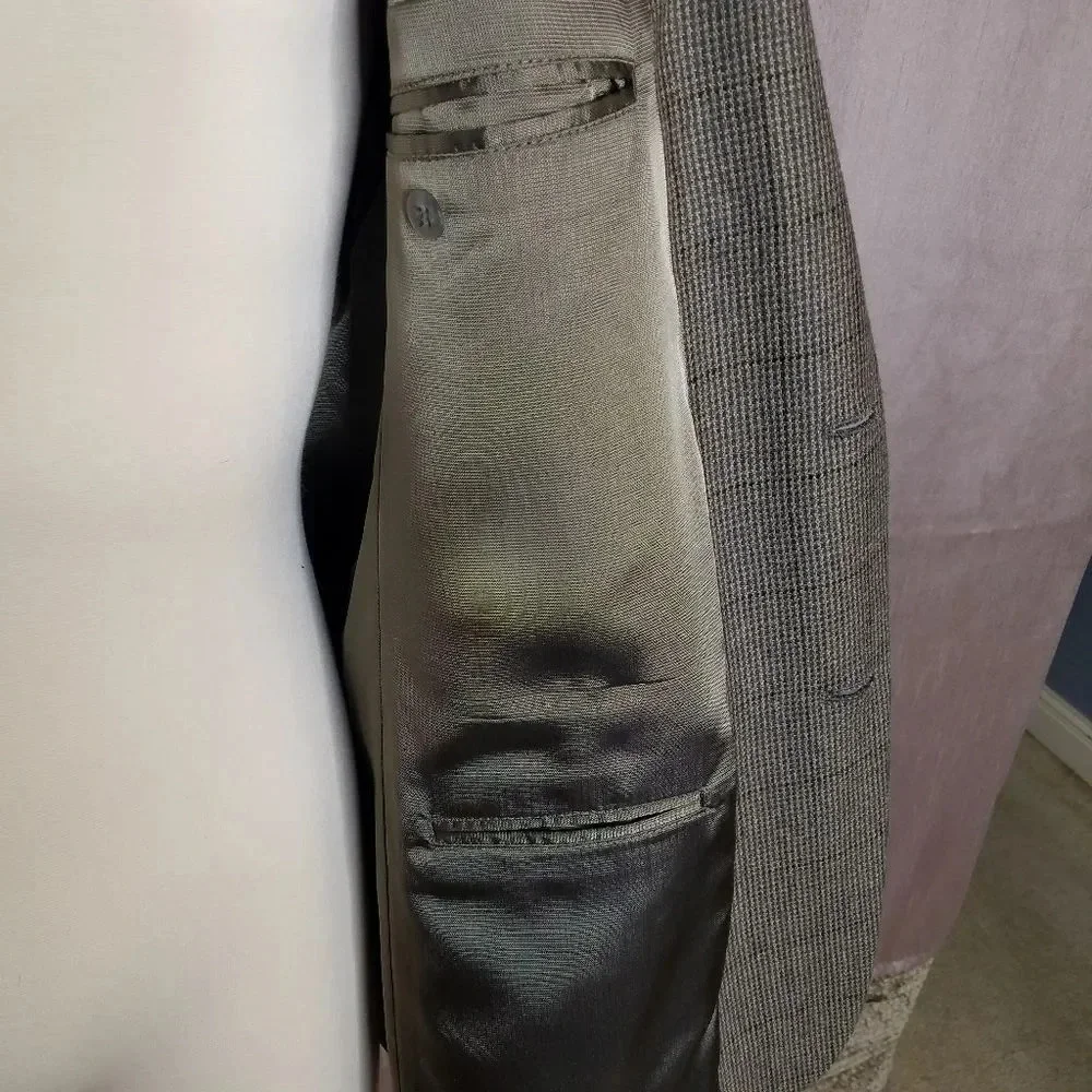 OSCAR‎ DE LA RENTA Plaid  Dress Coat